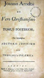 De Vero Christianismo Tomus Posterior