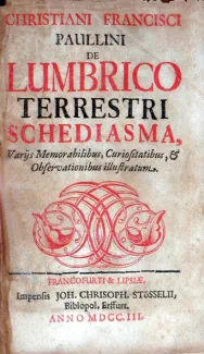 De Lumbrico Terrestri Schediasma