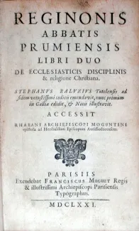 Libri Duo De Ecclesiasticis Disciplinis & religione Christiana...