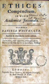 Ethices Compendium,.tertiò editum