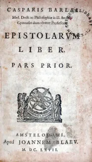 Epistolarvm Liber. Pars Prior (-Altera)