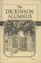 Dickinson Alumnus, August 1923