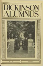 Dickinson Alumnus, August 1924