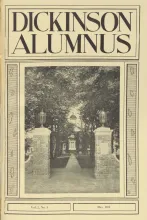 Dickinson Alumnus, May 1925