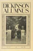 Dickinson Alumnus, August 1926