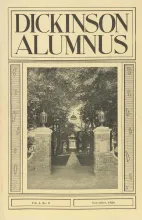 Dickinson Alumnus, November 1926