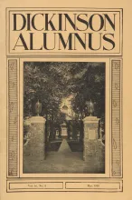 Dickinson Alumnus, May 1939