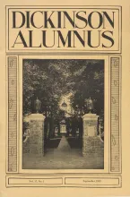 Dickinson Alumnus, September 1939