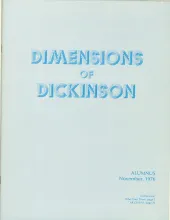 Dickinson Alumnus, November 1976