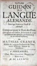 Le Parfait Guidon De la Langue Alemande