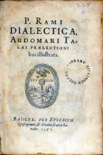 Dialectica, Audomari Talaei Praelectionibus illustrata
