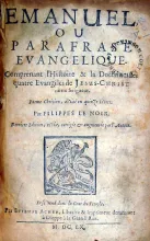 Emanuel, Ou Parafrase Evangelique..Poeme Chrêtien,.Derniere Edition
