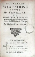 Nouvelles Accusations Contre Mr. Varillas, Ou Remarques...