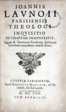 Inqvisitio In Chartam Immvnitatis, Quam B. Germanus Parisiorum...