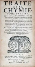 Traité De La Chymie
