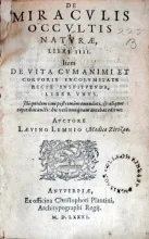 De Miracvlis Occvltis Natvrae...