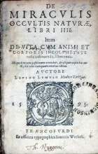 De Miracvlis Occvltis Natvrae