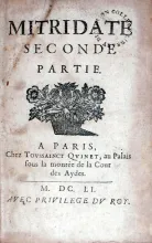 Mitridate Seconde Partie. (-Svitte)