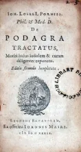 De Podagra Tractatus, Morbi huius indolem & curam diligenter exponens
