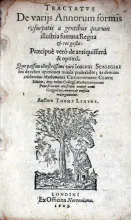 Tractatvs De varijs Annorum formis usurpatis a gentibus quarum...