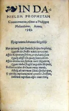 In Danielem Prophetam Commentarius