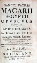 Opvscvla Nonnvlla et Apophthegmata