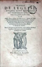 Traitté De L'Eglise...