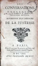 Les Conversations D. M. D. C. E. D. C. D. M. Troisième Edition...