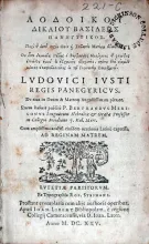 Λοδοικου Δικαιου Βασιλεως Πανηγυρικος...