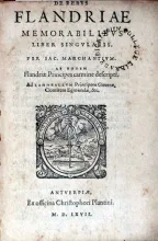 De Rebvs Flandriae Memorabilibvs