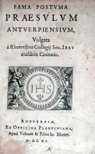 Fama Postvma Praesvlvm Antverpiensivm