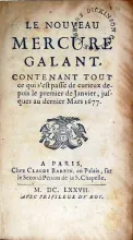 Le Nouveau Mercure Galant, Contentant Tout ce qui s'est passé de curieux...