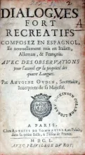Dialogves Fort Recreatifs Composez En Espagnol, Et nouuellement mis...