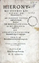 De Gloria. Eiusdem De Nobilitate Civili Et Christiana
