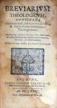 Breviarivm Theologicvm, Continens Definitiones, Descriptiones...