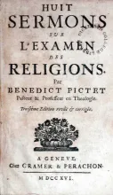 Huit Sermons Sur L'Examen Des Religions