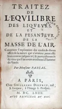 Traitez De L'Eqvilibre Des Liqvevrs, Et De La Pesantevr...