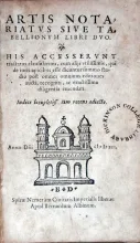 Artis Notariatvs Sive Tabellionvm