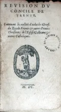 Revision Dv Concile De Trente