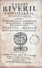 Praxeos Medicae Libri Septem Posteriores