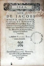 Idaea, Sive De Iacobi Magnae Britanniae,…Regis, virtutibus & ornamentis...