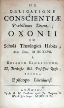 De Obligatione Conscientiae