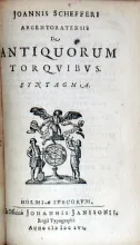 De Antiquorum Torqvibvs. Syntagma