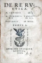 De Re Rvstica...