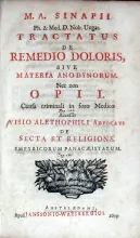 Tractatus De Remedio Doloris, Sive Materia Anodynorum