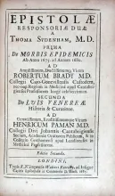 Epistolae Responsoriae Duae.Prima De Morbis Epidemicis...