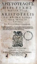 Περι Ψυχης βιβλια τρια ... De Anima Libri Tres, Graeca et Latine