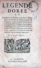 Legende Doree Ov Sommaire de l'histiore [sic]...
