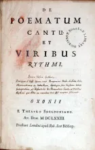 De Poematum Cantu. Et Viribus Rythmi