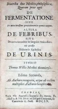 Diatribae duae Medico-philosophicae,.Editio Secunda